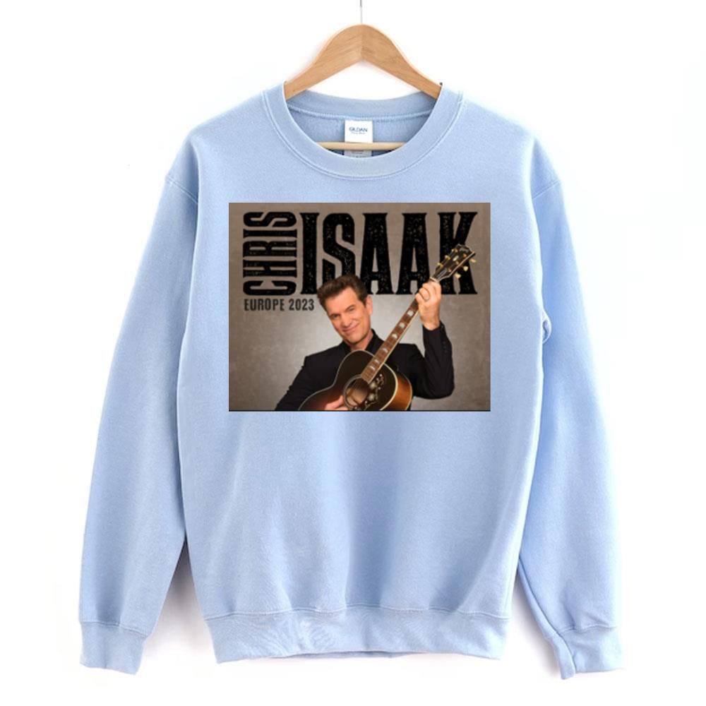 Europe 2023 Chris Isaak Limited Edition T-shirts